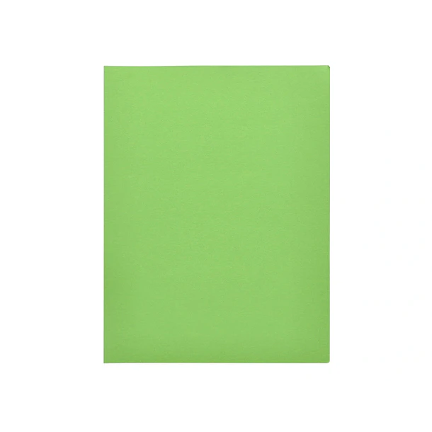 Classificador  cartolina A4 180gr verde 50 un 1