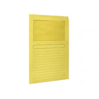 Classificador  cartolina c/ janela  A4 180gr amarelo 50 un 1