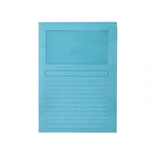 Classificador  cartolina c/ janela  A4 180gr azul 50 un 1