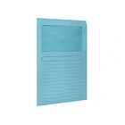 Classificador  cartolina c/ janela  A4 180gr azul 50 un 3