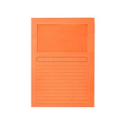 Classificador  cartolina c/ janela  A4 180gr laranja 50 un 1
