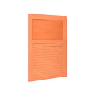 Classificador  cartolina c/ janela  A4 180gr laranja 50 un 2
