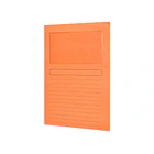 Classificador  cartolina c/ janela  A4 180gr laranja 50 un 3