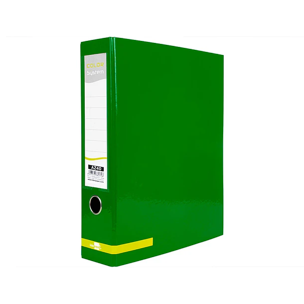 Pasta de arquivo A4 L/80 Verde 1