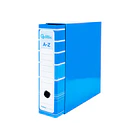 Pasta de arquivo A4 L/80 c/ caixa azul celeste 1