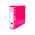 Pasta de arquivo A4 L/80 c/ caixa rosa 1