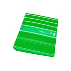 Pasta de arquivo A4 L/80 c/ caixa verde 2
