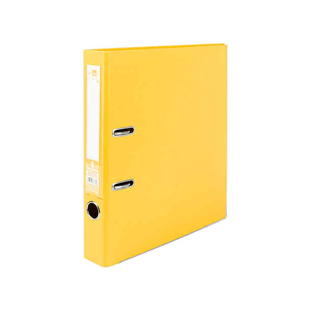 Pasta arquivo A4 L/52 amarela. 1