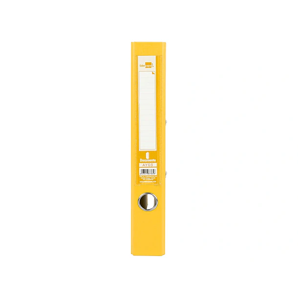 Pasta arquivo A4 L/52 amarela. 2