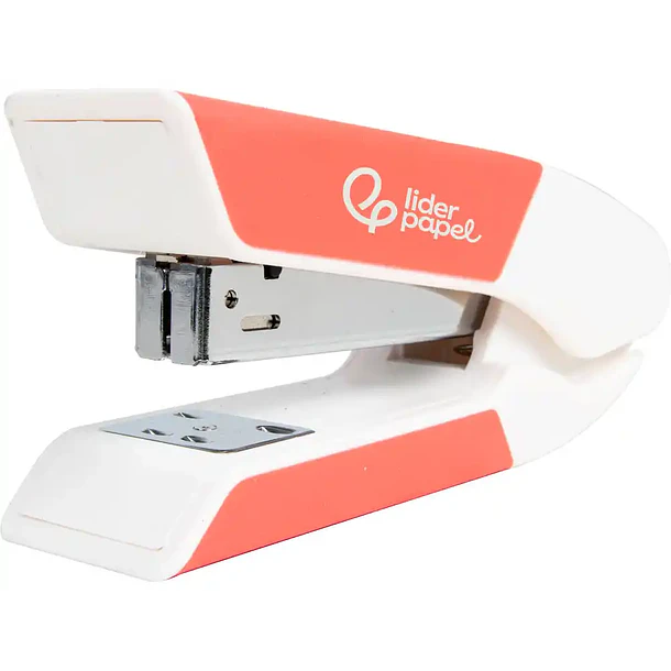 Agrafador liderpapel c/ oferta  saca agrafes +cx 1000 agrafes 24/6 cor coral. 3