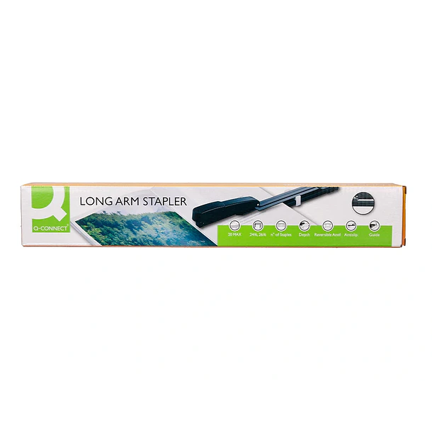        Agrafador q-connect longo alcançe 20 fl 4