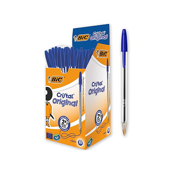 Esferografica bic cristal azul cx 50 un 1