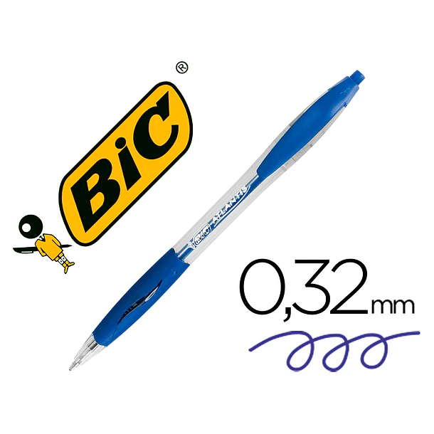 Esferografica bic atlantis azul cx 12 1