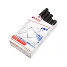 Marcador edding 660 preto  recarregavel.cx 10 2
