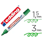 Marcador  edding 660 verde recarregavel.cx 10 1