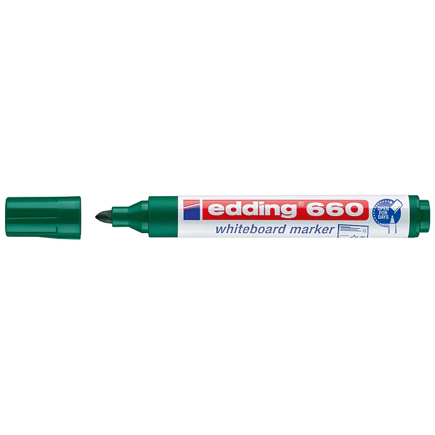 Marcador  edding 660 verde recarregavel.cx 10 4