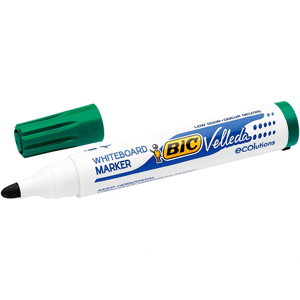 Marcador   bic velleda verde cx 12 2