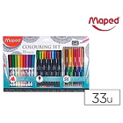 Kit maped desenho mandalas 33 pecas. 1