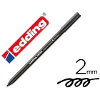 Marcador edding  1300 preto 0.5 mm cx 10 1