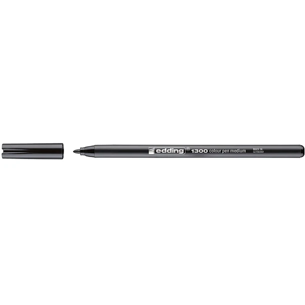 Marcador edding  1300 preto 0.5 mm cx 10 2