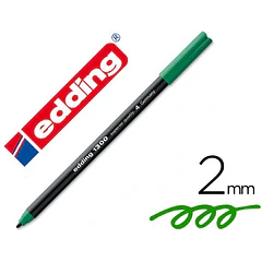 Marcador edding  1300 verde 0.5 mm cx 10