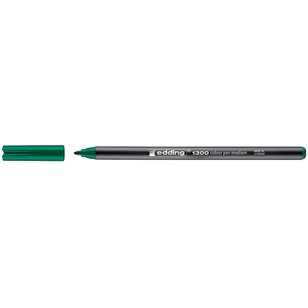 Marcador edding  1300 verde 0.5 mm cx 10 2