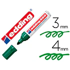 Marcador edding 550 verde cx 10 1
