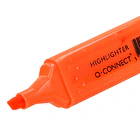 Marcador fluorescente ponta biselada laranja cx 10 3