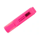 Marcador fluorescente ponta biselada rosa cx 10 1