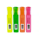 Marcador fluorescente ponta biselada  pack 4 marc.sortidos 2