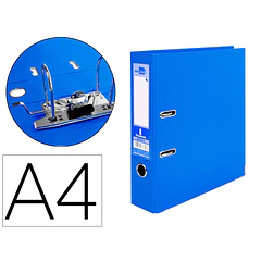 Pasta arquivo A4 L/75 f/alavanca azul