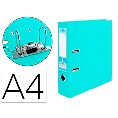 Pasta arquivo A4 L/75 f/alavanca verde claro