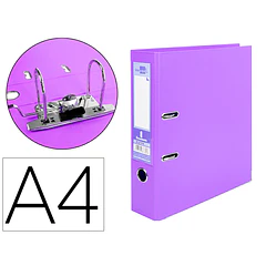Pasta arquivo A4 L/75 f/alavanca lilás