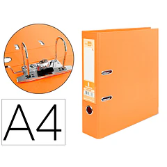 Pasta arquivo A4 L/75 f/alavanca laranja