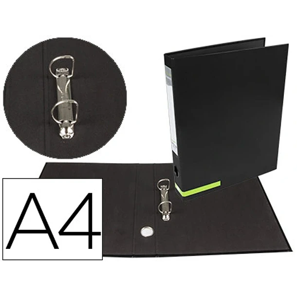 Pasta arquivo A4 L/45 preto 