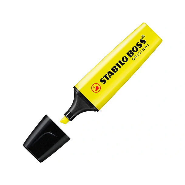 Marcador fluorescente .stabilo 70 amarelo pack 4 un 2