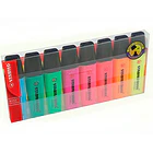  Marcador fluorescente stabilo 70 pack 8 un. cores sortidas 3