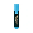  Marcador fluorescente faber 48-44 azul. cx 10 un 2