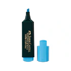  Marcador fluorescente faber 48-44 azul. cx 10 un 3