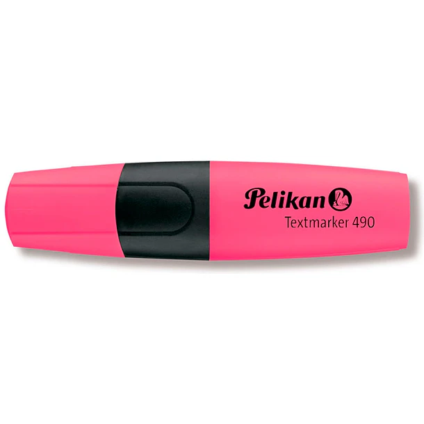  Marcador fluorescente pelikan  490 rosa cx 10 un 2