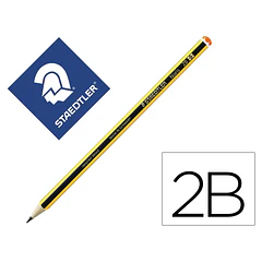 Lapis de grafite staedtler noris n.0 2b cx 12 un