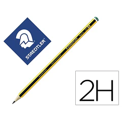 Lapis de grafite staedtler noris n.4 2h cx 12 un
