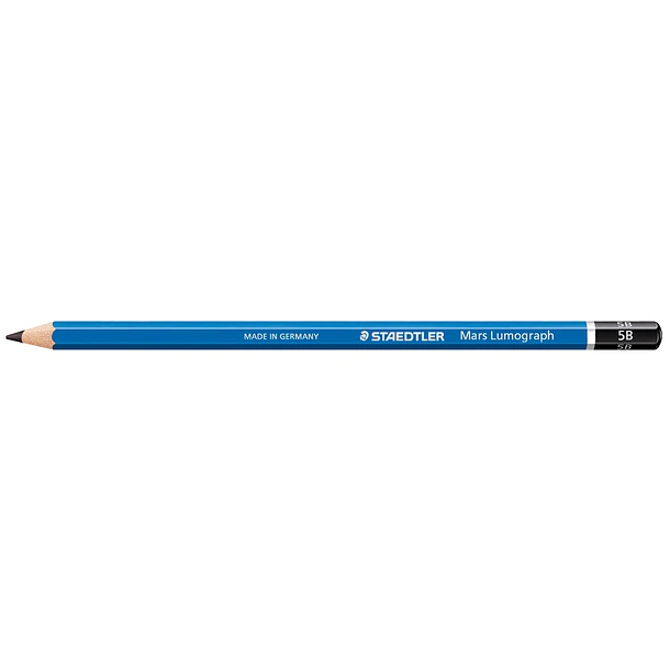 Lapis de grafite staedtler mars lumograph 5B cx 12 un 2