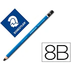 Lapis de grafite staedtler mars lumograph 8B cx 12 un 1