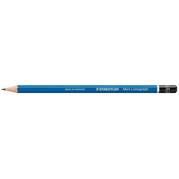 Lapis de grafite staedtler mars lumograph 2H cx 12 un 2
