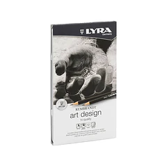Lapis de grafite lyra rembrand art design cx12 graduacoes 