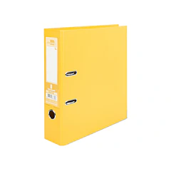 Pasta arquivo A4 L/75 f/alavanca amarelo