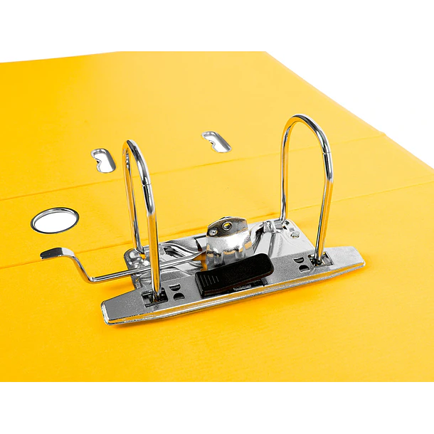 Pasta arquivo A4 L/75 f/alavanca amarelo 3