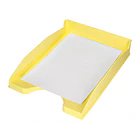 Tabuleiro de secretaria plastico amarelo pastel opaco 2