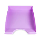 Tabuleiro secretaria  plastico lavanda opaco 6 un. 1